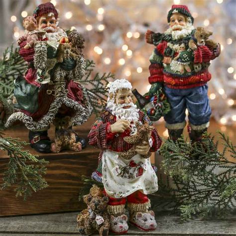 You'll receive email and feed alerts when new items arrive. Old-Fashioned Resin Santa - Table Decor - Christmas and ...