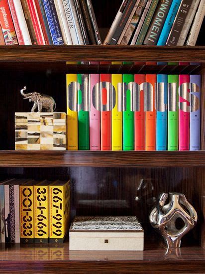 Colorful Bookshelves Bookshelf Styling Bookshelves Bookshelf Decor