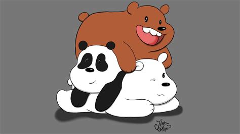 So since i love we bare bears so much, i decided to draw them as cubs! We Bare Bears Wallpaper (94+ images)
