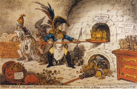 Karikatur Napoleon als Bäcker Geschichte kompakt