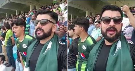 Video of Pakistani man singing Indian national anthem during Asia Cup ...