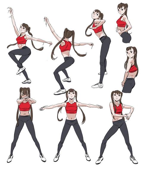 김중철joongchelkim on Twitter Dancing drawings Art reference poses Art poses