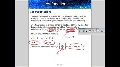 Leçon Les expressions algébriques équivalentes YouTube