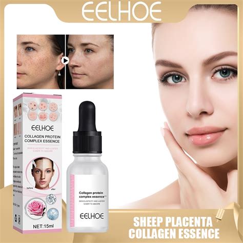 Eelhoe Sheep Placenta Collagen Serum Lifting Firming Improving Skin Tone Fade Spots Moisturizing