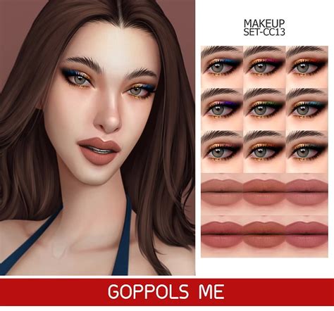 Makeup Set Cc13 From Goppols Me • Sims 4 Downloads