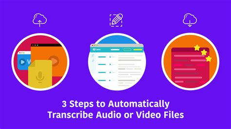 Check spelling or type a new query. 3 Steps to Automatically Transcribe Audio or Video Files