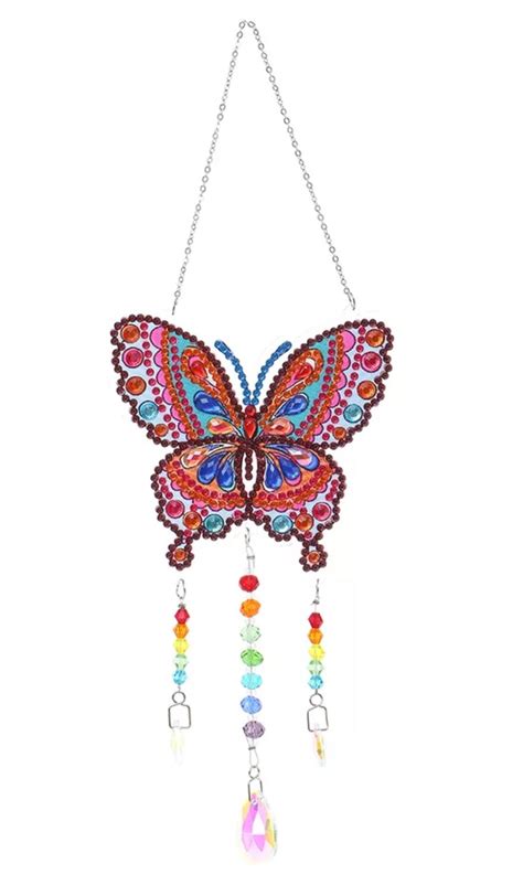 Suncatcher Butterfly Diamond Art Dezigns