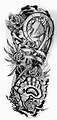 Sleeve Tattoo Designs Drawings On Paper Design Sleeve Tattoo 2 | Tattoo ...