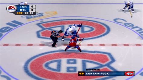 Nhl 06 Gameplay Montreal Canadiens Vs Toronto Maple Leafs Youtube