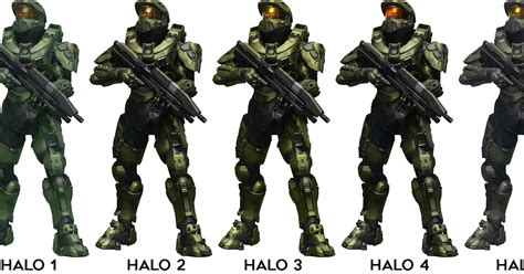 Halo Infinite Master Chief Armor Master Chief Armor Evolution Images