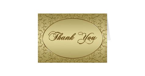 50th Wedding Anniversary Thank You Note Card Zazzle