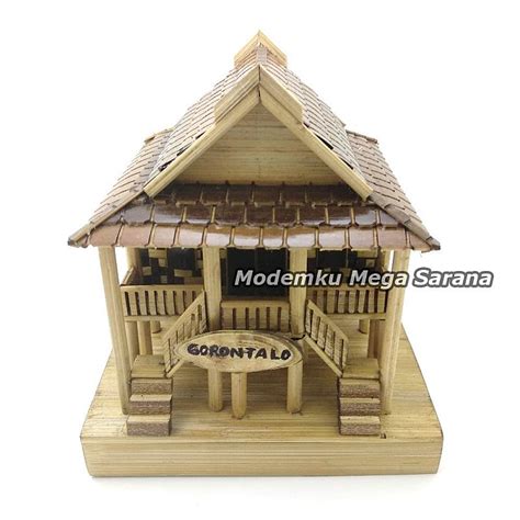 Oleh itu, ada sesetengah orang merasakan beli rumah 'second hand' adalah sedikit leceh berbanding rumah baru terus dari pemaju. Jual Miniatur Rumah Adat Gorontalo Dulohupa dari bambu ...