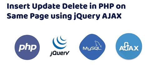 How To Add Update Delete Record Using Mysql Free Source Code Php