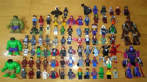 lego marvel superheroes minifigure collection 2015 07 01 youtube