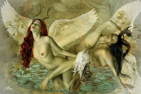 Sensual Trilogy Artistic Nude Artwork By Artist Digital Desires At