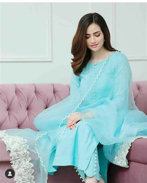 Women Pakistani Designer Dupatta Salwar Kameez Indian Ethnic Etsy