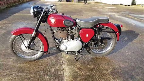 1957 Bsa 350 B31 2 Owners From New Motorcycle Youtube