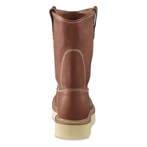 Leather Upper Wellington Boots Sportsmans Guide