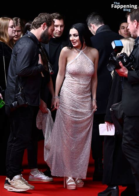 Charli XCX Flashes Her Nude Tits At The BRIT Awards In London Photos Photo Celebrity