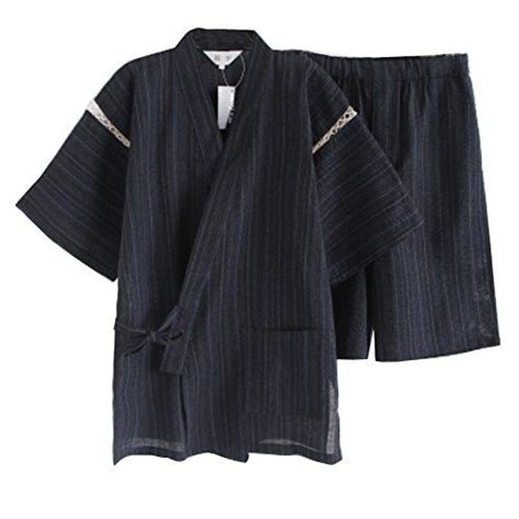 Mode homme japonaise et coréenne. H01 Pyjamas Kimono de Style Japonais pour Hommes Costume ...