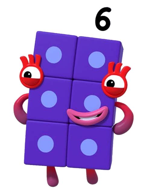 Numberblock Six Cheery By Alexiscurry On Deviantart