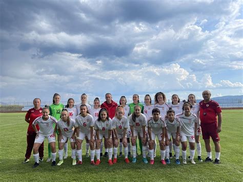 Women S National Team Of Macedonia U Against Belarus FFM