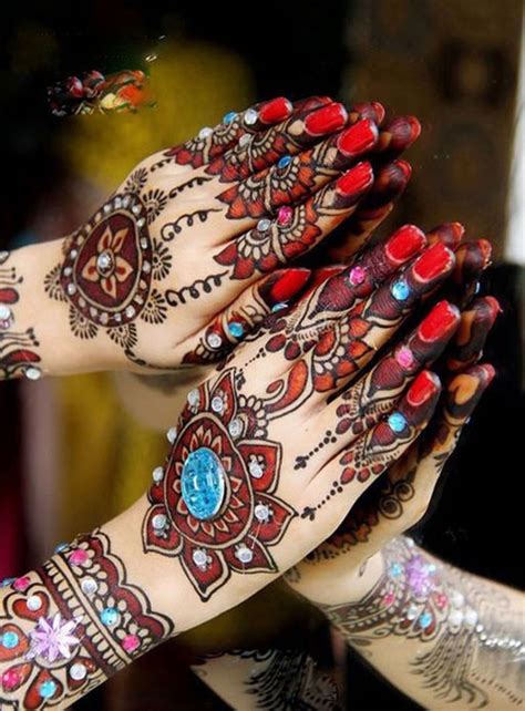 10 Best Eid Mehndi Designs And Henna Patterns For Full Hands 2012