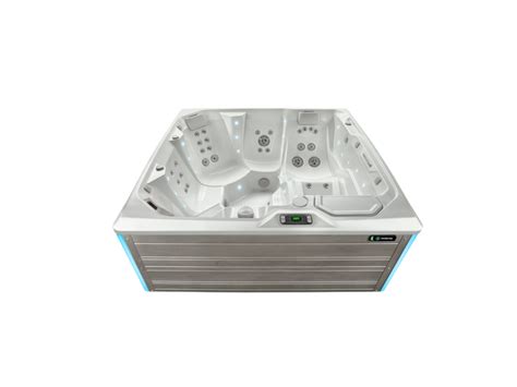 hot spring flair 6 person hot tub in stock healthmate hot tubs