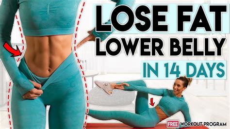 Lose Lower Abs Fat In 14 Days 5 Minute Home Workout Program Youtube