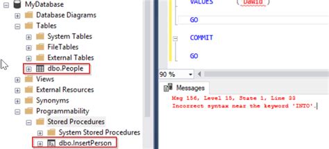 T Sql Ssms Transaction Rollback In Scripts With Xact Abort On Go