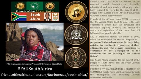 Fau South Africa Bureau Friends Of The African Union