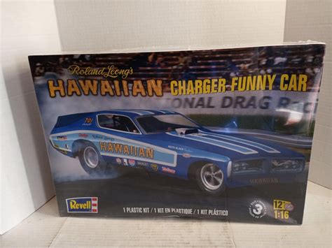 Rare Revell 116 Roland Longs Hawaiian Charger Funny Car Model Kit New