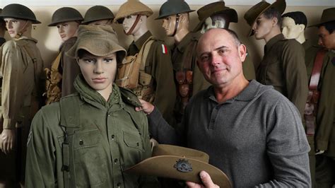anzac day 2022 adf soldier s incredible collection of military uniforms the advertiser