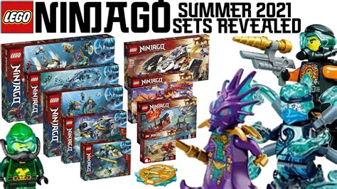 Lego Ninjago Seabound And Legacy Summer 2021 Sets Revealed Youtube