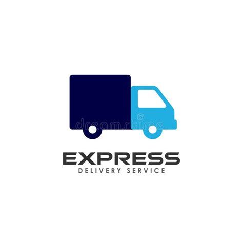 Express Delivery Services Logo Design Courier Logo Design Template