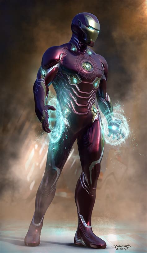 Phil Saunders Avengers Infinity War Iron Strange Concept 2017