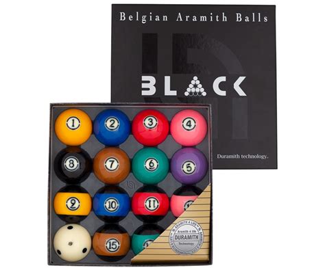 To set up pool balls, it's a good idea to roll them back a forth a couple of times to ensure they are loose and clean. Aramith Black Ball set (BBABK) For Sale • Billiards N More