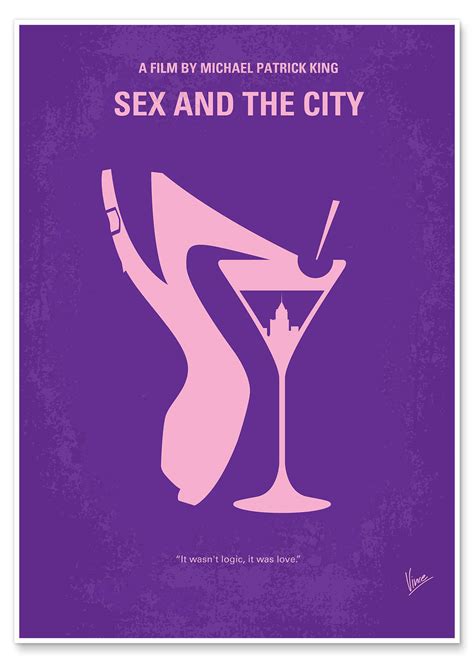 Wandbild „sex And The City“ Von Chungkong Posterloungede