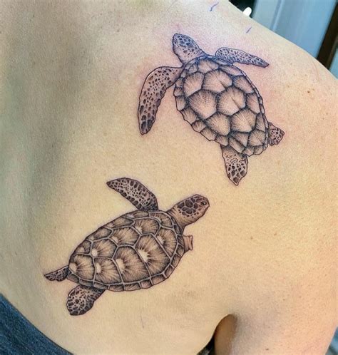 29 Cute Sea Turtle Tattoo Designs The Xo Factor