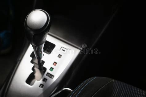 Automatic Gear Shift Gear Stick Of A Car Stock Image Image Of Fast