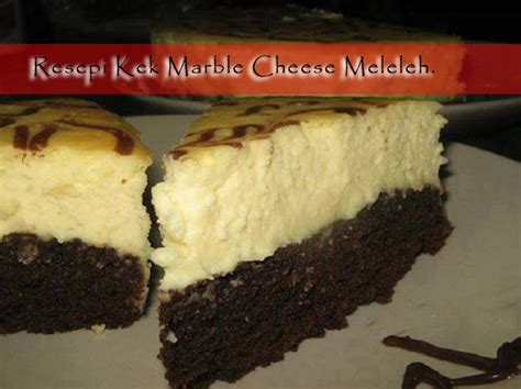 Pukul mentega dan gula hingga kembang. Resepi Kek Marble Cheese Meleleh. ~ Klik Disini