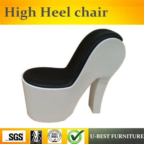 U Best Sex Shoe High Heel Sofa Chairindoor Fiberglass Shoe Shape Chair