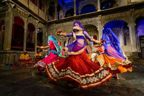 Traditional Ghoomar Dance Of Rajasthan India Dance Of India Folk Dance India Culture