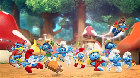 The New 3d Animated The Smurfs Series Produced By Dupuis Edition Et