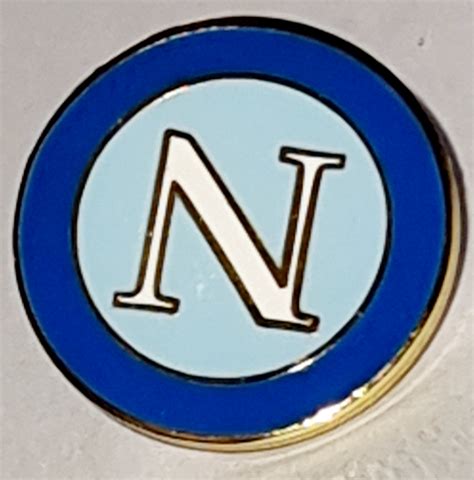 Napoli Fc Club Badge No 101 Scottish Football Memorabilia