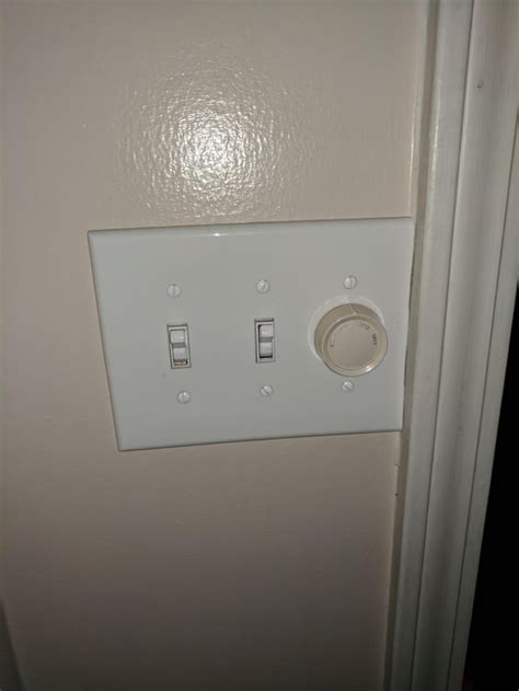 Okay So The Ones On The Right And Left Are Light Switches So You Might