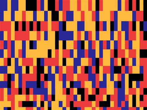 Random Grid Random Colors By Studio Mistaker On Dribbble