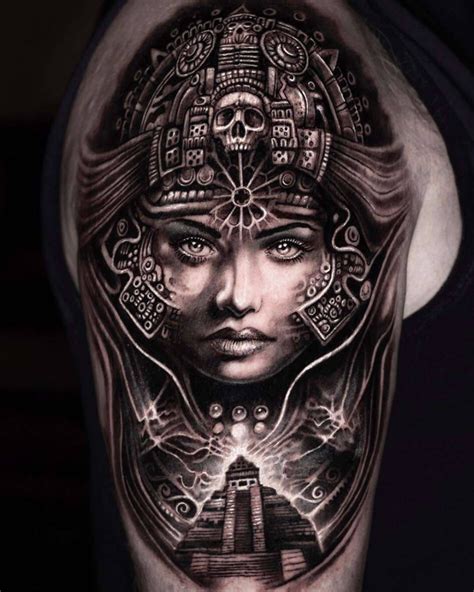 Aztec Tattoo Ideas For Men And Women The Body Is A Canvas Aztec