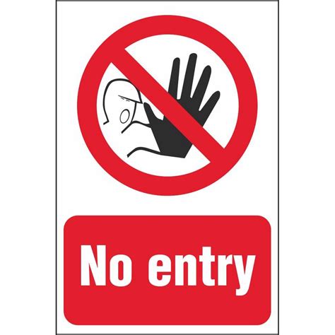 No Entry Signs Prohibitory Construction Safety Signs Ireland