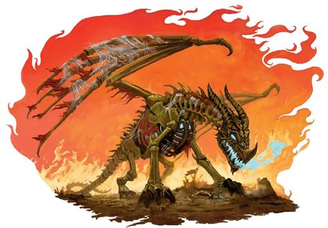 Realms Of Horror And Fantasy The Draconomicon Wight Dragon Dnd